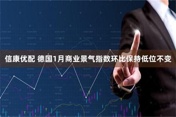 信康优配 德国1月商业景气指数环比保持低位不变